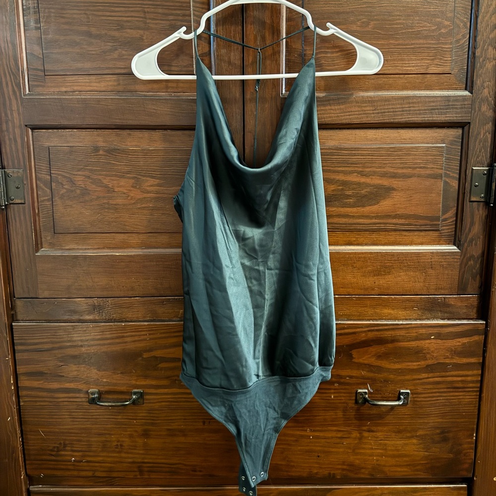 Abercrombie & Fitch Dark Green Bodysuit